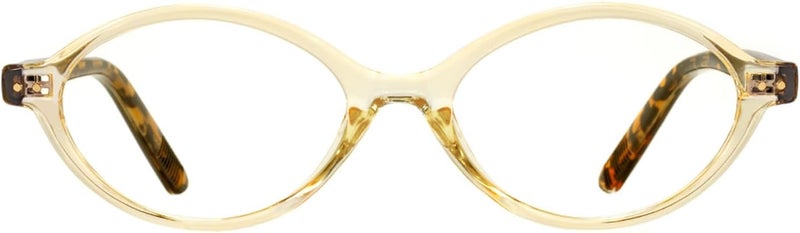 TIJN Olisa Blue Light Blocking Glasses for Women Men,Oval Glasses Frame Bluelight Glasses for Gaming/Computer/Screen - Image 1